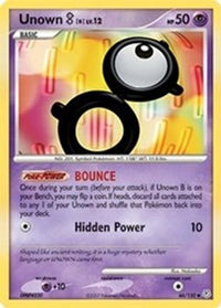 Unown [B] (66/130) - Diamond and Pearl