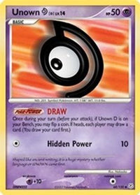 Unown [D] (68/130) - Diamond and Pearl