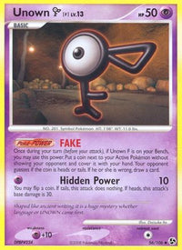 Unown [F] (56/106) - Great Encounters