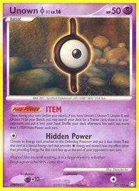 Unown [I] (37/123) - Mysterious Treasures