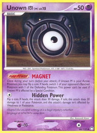 Unown [M] (66/123) - Mysterious Treasures