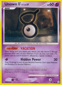 Unown (V) (79/146) - Legends Awakened