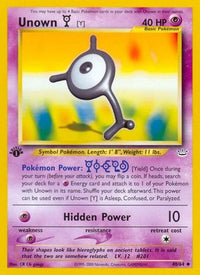 Unown [Y] (40/64)  - Neo Revelation Unlimited