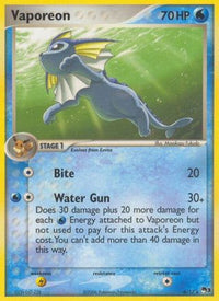 Vaporeon (6/17)  - POP Series 3