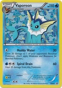 Vaporeon (BW89/101)  - Black and White Promos Holofoil