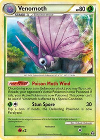 Venomoth (11/102) - Triumphant Holofoil