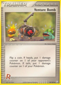 Venture Bomb (93/109) - Team Rocket Returns Reverse Holofoil