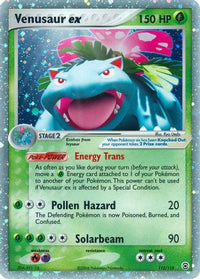 Venusaur ex (112/112) - FireRed & LeafGreen Holofoil