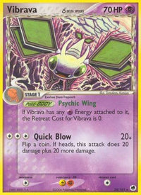 Vibrava (Delta Species) (24/101) - Dragon Frontiers Reverse Holofoil