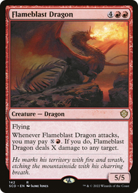 Dragon Flameblast [Decks de commande de démarrage] 