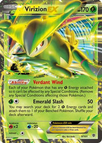 Virizion EX (9/101)  - Plasma Blast Holofoil