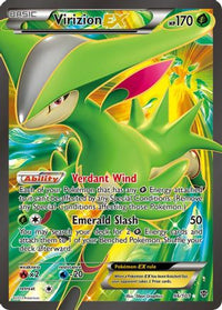 Virizion EX (Full Art) (96/101)  - Plasma Blast Holofoil