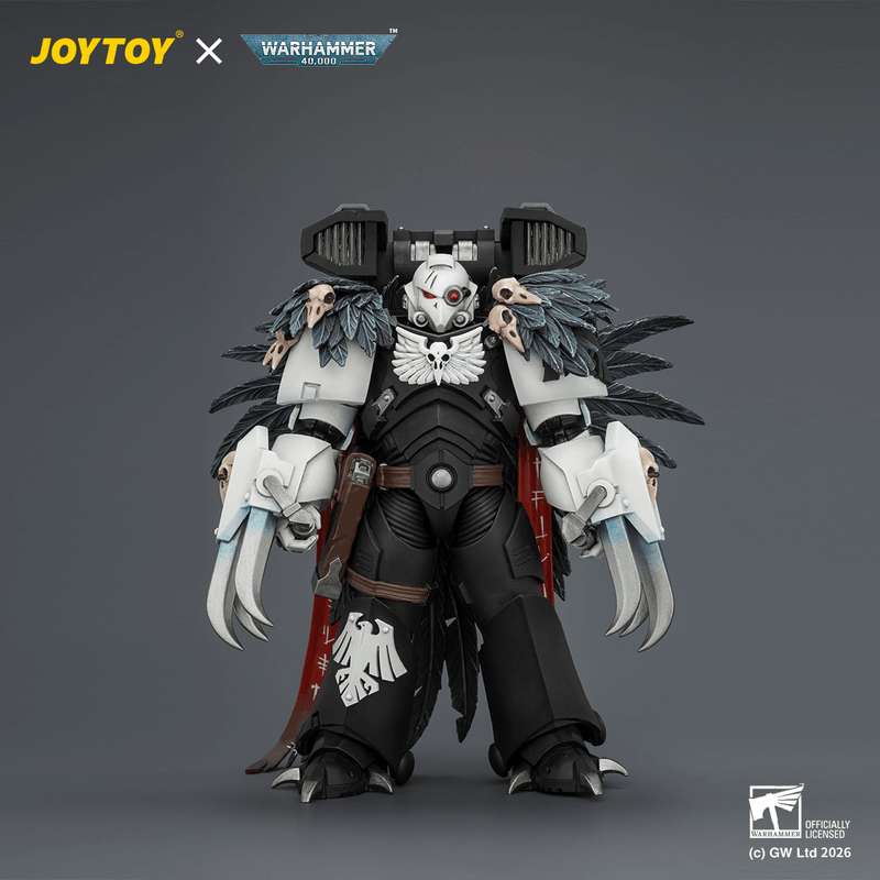 Raven Guard Chapter Master Aethon Shaan with Claws of Severax and Heavy Bolt Pistol (Pre-Order)