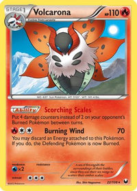 Volcarona (22/108) - Dark Explorers Holofoil