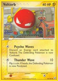 Voltorb (80/109) - Team Rocket Returns Reverse Holofoil