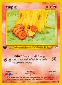 Vulpix (91/105) - Neo Destiny 1st Edition