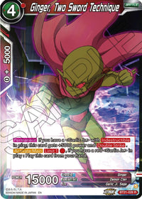 Ginger, Two Sword Technique (BT21-026) [Wild Resurgence] - POKÉ JEUX