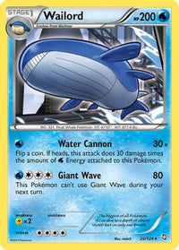 Wailord (26/124) - Dragons Exalted Holofoil