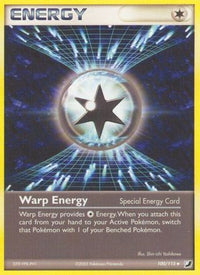 Warp Energy (100/115) (Estampillé) [EX : Forces invisibles] 