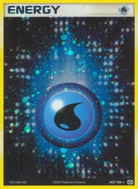 Water Energy (103/106)  - Emerald Holofoil
