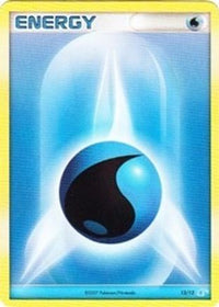 Water Energy (12) - DP Trainer Kit Manaphy & Lucario