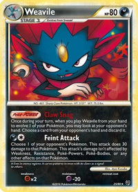 Weavile (25/90) - Undaunted