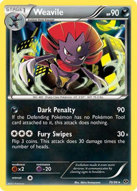 Weavile (70/99) - Next Destinies