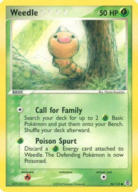 Weedle (86/112) - FireRed & LeafGreen