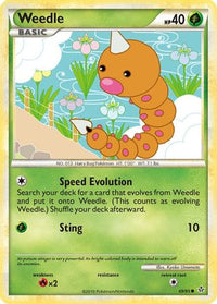 Weedle (69/95)  - Unleashed