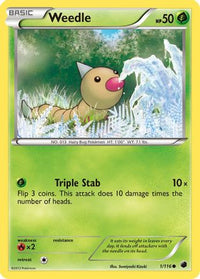 Weedle (1/116)  - Plasma Freeze