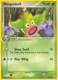 Weepinbell (47/92)  - Legend Maker