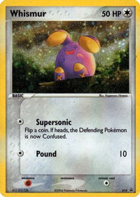 Whismur (EX Deck Tin) (19/40)  - Nintendo Promos Holofoil