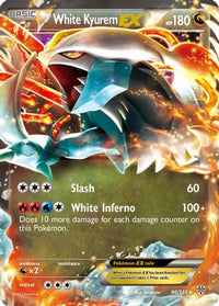 White Kyurem EX (96/135) - Plasma Storm Holofoil