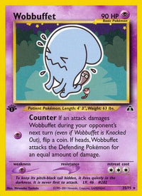Wobbuffet (35/75) - Neo Discovery 1st Edition