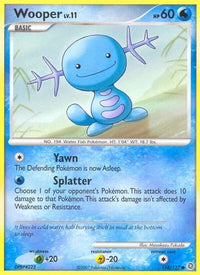 Wooper (118/132)  - Secret Wonders