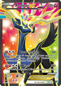 Xerneas EX ( Full Art) (146/146)  - XY Base Set Holofoil