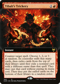 Tibalt's Trickery (Extended Art) [Kaldheim]