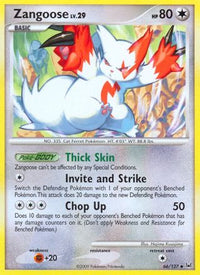 Zangoose (66/127) - Platinum