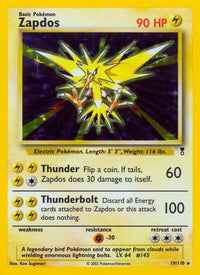 Zapdos (19/110) - Legendary Collection Holofoil