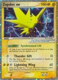 Zapdos ex  (EX Collector's Window Tins) (33/40)  - Nintendo Promos Holofoil