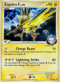 Zapdos G (12/99) - Arceus Holofoil