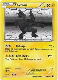 Zekrom (BW005/101)  - Black and White Promos Holofoil