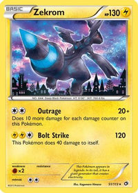 Zekrom (51/113) - Legendary Treasures Holofoil