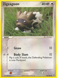 Zigzagoon (74/106)  - Emerald