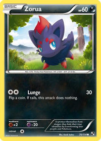 Zorua (70/114) - Black and White