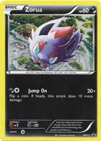 Zorua BW12 (BW12/101)  - Black and White Promos Holofoil