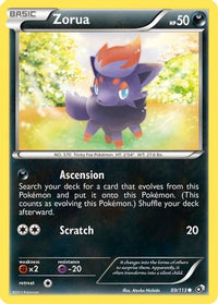 Zorua (89/113) - Legendary Treasures