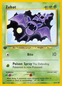 Zubat (59/64) - Neo Revelation 1st Edition
