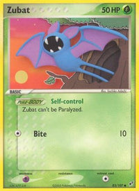 Zubat (83/107) - Deoxys Reverse Holofoil