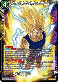 Prince of Destruction Vegeta, Destined Battle (Starter Deck Exclusive) (SD22-06) [Power Absorbed] - POKÉ JEUX